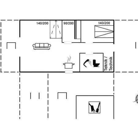 Thomas - 120m From The Sea By Interhome 別荘
